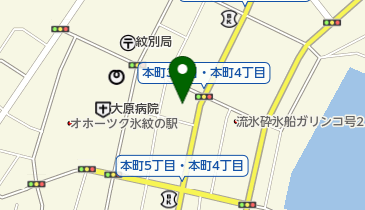 山桜桃の地図画像