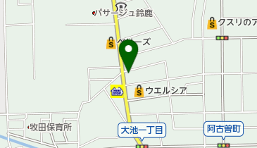 創作ダイニング 喰ーたの地図画像