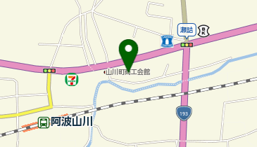 南国ラーメンの地図画像