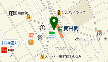 HIME'S BARの地図画像