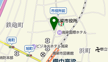 はくびの地図画像