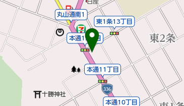 炭火焼肉援の地図画像