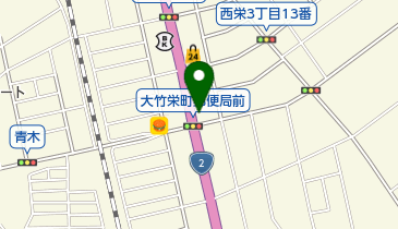 カルビ屋 韓韓の地図画像