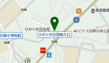 とん春の地図画像