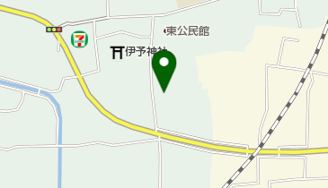 手打ち蕎麦の店 いよ翁の地図画像