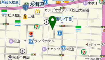 中華料理居酒屋 永和 二番町店の地図画像