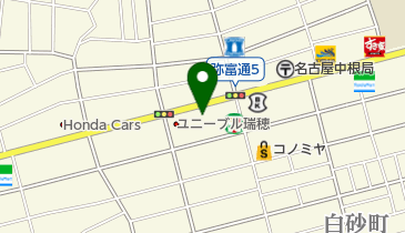 讃岐製麺 弥富通店の地図画像