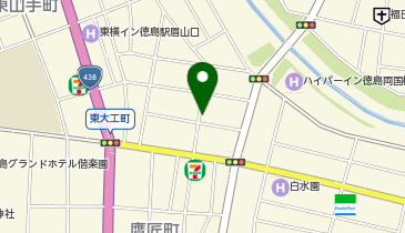 富田町 八百萬の地図画像