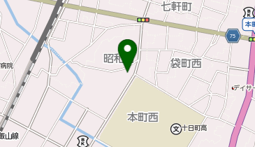 リボンカフェの地図画像