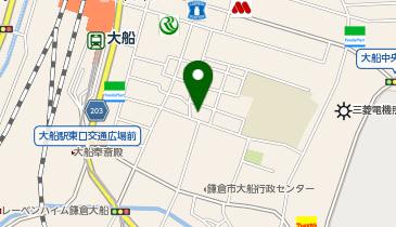 カフェバー 欅の地図画像