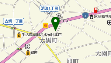 焼鳥たつやの地図画像