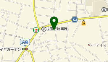 松月庵の地図画像