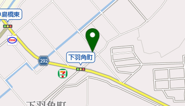 みそ煮込うどん かつ丼 ふる里の地図画像