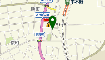 ゆのまえ食堂の地図画像