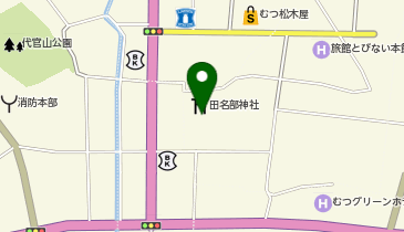 居酒屋ほそ川の地図画像
