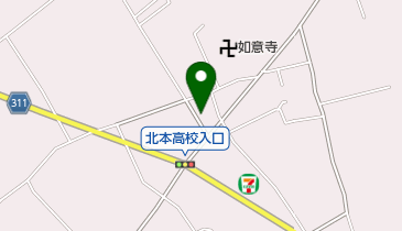 日本料理 いけ川の地図画像