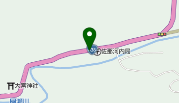 ギャラリーカフェ 佐那の里の地図画像