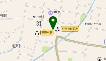 麦屋カフェの地図画像