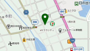 レストランサンライスの地図画像