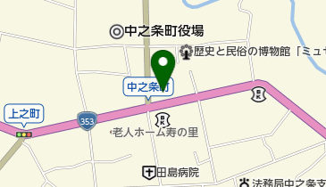 つむじカフェの地図画像