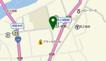 鹿児島黒毛和牛焼肉 一福の地図画像