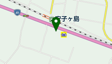 インター食堂 安子ケ島店の地図画像