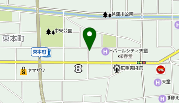 居酒屋やま喜の地図画像