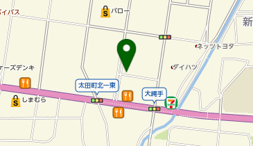 焼肉龍ちゃんの地図画像