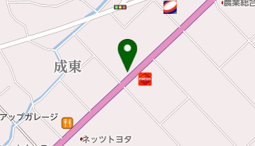 ロイヤルインドレストラン 成東店の地図画像