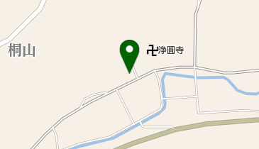 いなよしうどんの地図画像