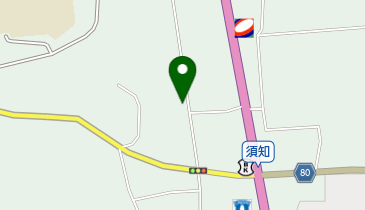 粟乃屋の地図画像