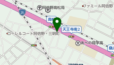 堀内チキンライスの地図画像