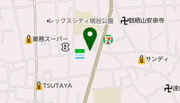 三日月の地図画像
