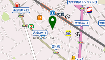 焼鶏 明日楽の地図画像