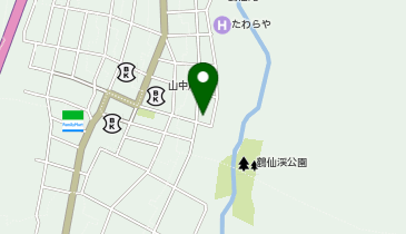 蕎麦まちやの地図画像