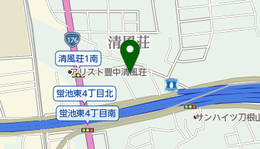 コテコテあきちゃんの地図画像