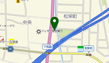 はくろの地図画像