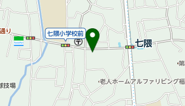 お好み焼きひらの福岡の地図画像