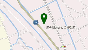 道の駅 おおとう桜街道 もみじ館 食事処の地図画像