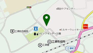 森のレストランの地図画像