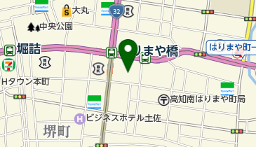 まるきちうどんの地図画像