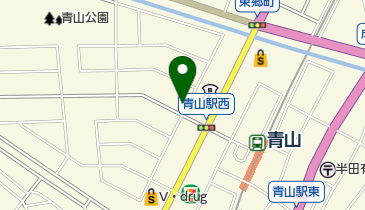 うな東 青山店の地図画像