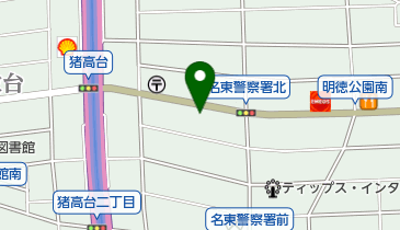 萬香館の地図画像