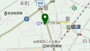 ラーメン 杏の地図画像