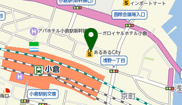 メディアカフェ・ポパイ小倉駅北店の地図画像