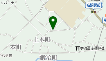 たぬきの里の地図画像