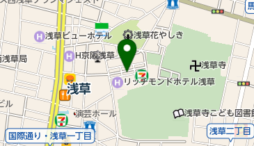 浅草恵比寿餃子 浅草店の地図画像