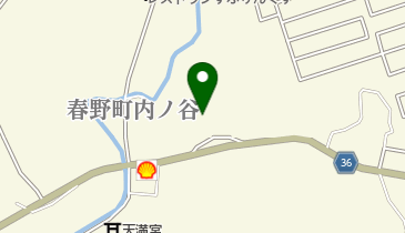 松明庵の地図画像