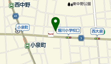 コリアンキッチン テジ カエンの地図画像