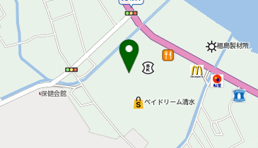パスタ屋一丁目 Fベイドリーム清水店の地図画像